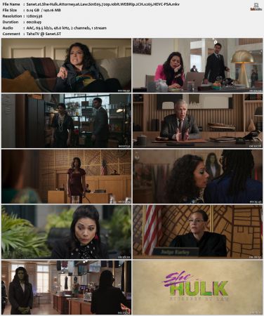 She-Hulk Attorney at Law S01E05 720p 10bit WEBRip 2CH x265 HEVC-PSA