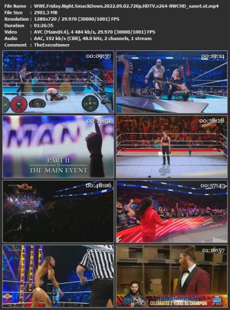 WWE Friday Night SmackDown 2022.09.02 720p HDTV x264-NWCHD