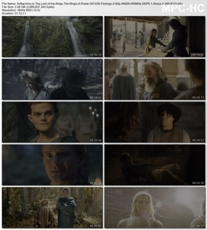 The Lord of the Rings The Rings of Power S01E05 Partings 2160p AMZN WEBRip DDP5.1 Atmos X265-EVO