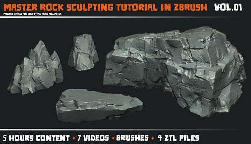 zbrush rock sculpting techniques
