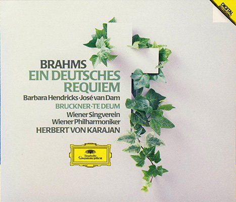 Brahms - Ein Deutsches Requiem; Bruckner - Te Deum (1985) FLAC