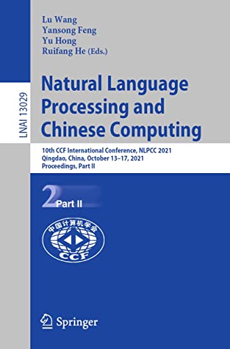 Natural Language Processing and Chinese Computing: 10th CCF International Conference, Part II