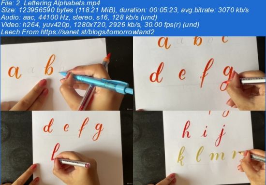 Brush Lettering Beginners Guide || Free Worksheets