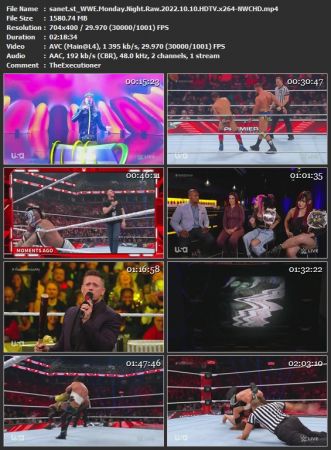 WWE Monday Night Raw 2022.10.10 HDTV x264-NWCHD