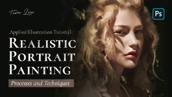 Wingfox – Applied Illustration Tutorial - Realistic Portrait Painting Processes and Techniques wi...