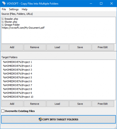 VovSoft Copy Files Into Multiple Folders 5.6 Multilingual