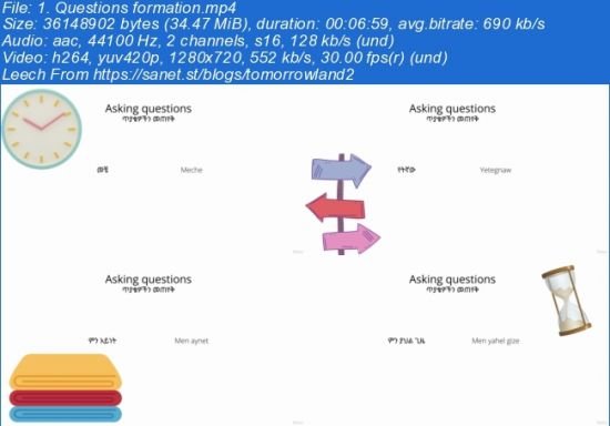 Learn Amharic Language from scratch