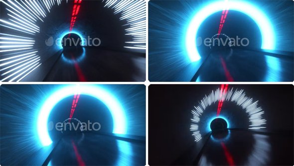 Ultra Fast Flight in a Tunnel