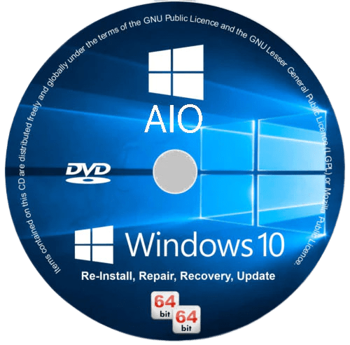 Windows 10 22H2 build 19045.3393 AIO 16in1 Preactivated Multilingual