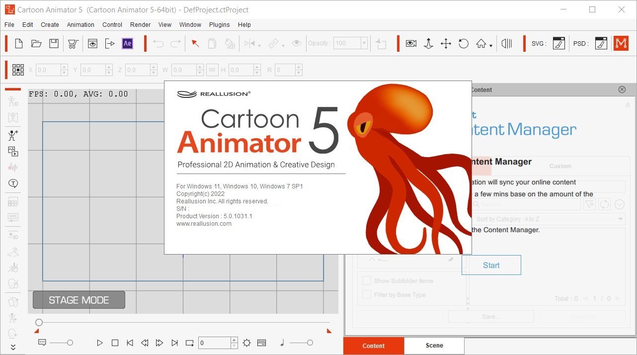 download the new for windows Reallusion Cartoon Animator 5.12.1927.1 Pipeline
