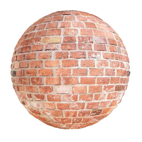 Red Brick Wall PBR Texture