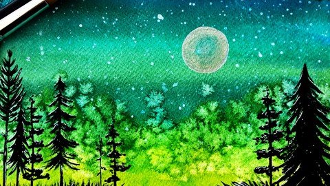 Learn To Paint 6 Magical Watercolor Art Projects