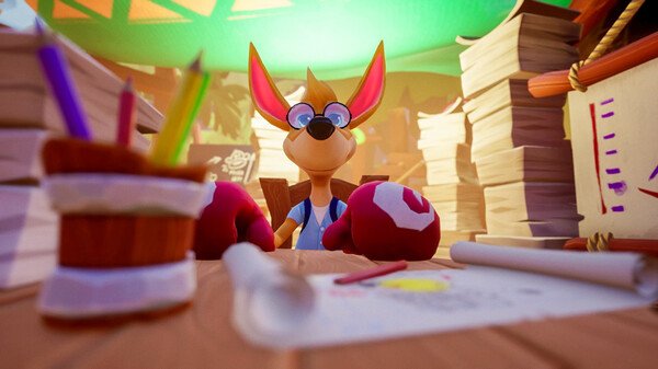 Kao the Kangaroo Top of the Class-I KnoW