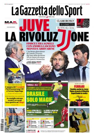 La Gazzetta dello Sport Nazionale - 29 Novembre 2022