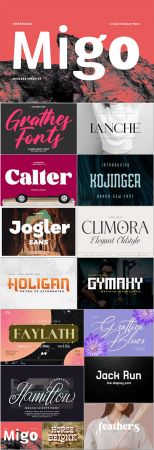 15 fonts exclusive set vol 2