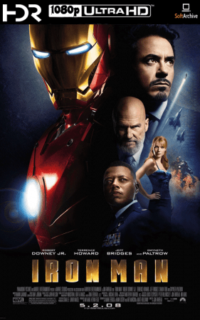 Iron Man 2008 1080p BDRip 10bit HDR x265 AC3-Webhiker