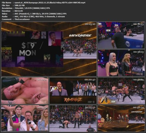 AEW Rampage 2022.11.25 Black Friday HDTV x264-NWCHD