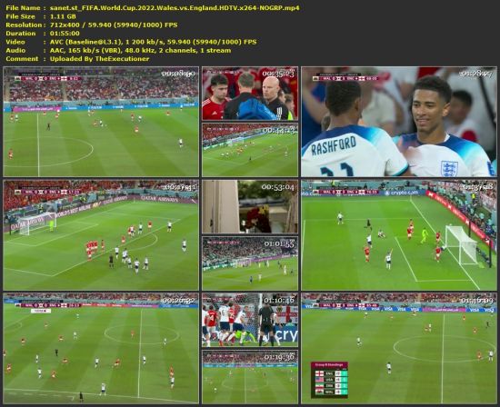 FIFA World Cup 2022 Wales vs England HDTV x264-NOGRP