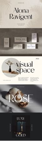 Alona Ravigent Elegant Sans Serif Font