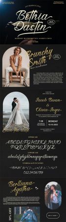 Bethia Dastin - Modern Handwritten Script