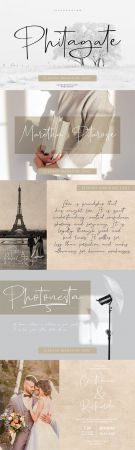 Phitagate - Elegant Signature Font