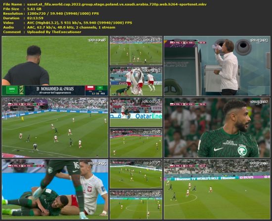 FIFA World Cup 2022 Group Stage Poland Vs Saudi Arabia 720p WEB h264-SPORTSNET