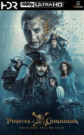 Pirates of the Caribbean Dead Men Tell No Tales 2017 1080p BDRip 10bit HDR x265 AC3-Webhiker