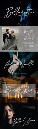 Bellarosta - Signature Font