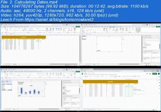 The Complete Microsoft Excel &amp; Google Spreadsheets Course