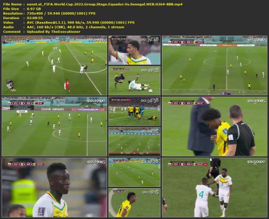 FIFA World Cup 2022 Group Stage Equador Vs Senegal WEB H264-RBB