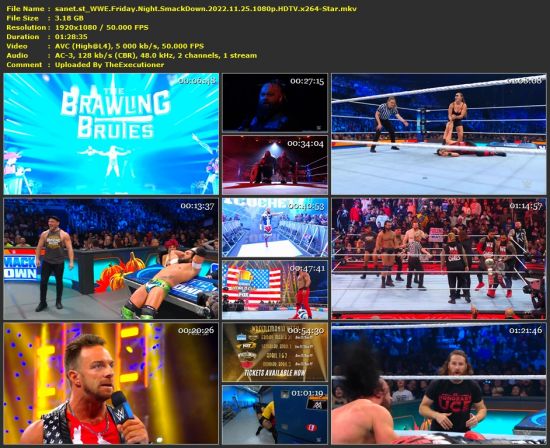 WWE Friday Night SmackDown 2022.11.25 1080p HDTV x264-Star