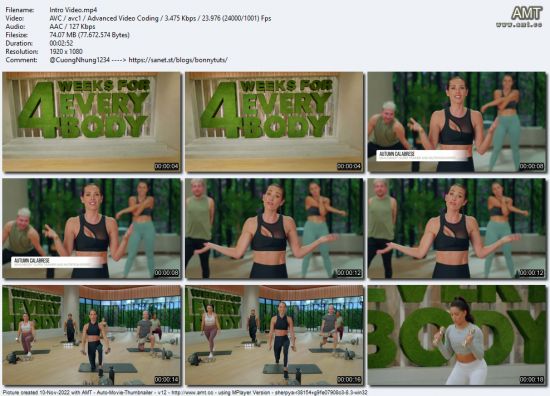 BeachBody - 4 Weeks for Every Body