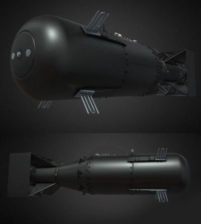 The worlds first atomic bomb PBR