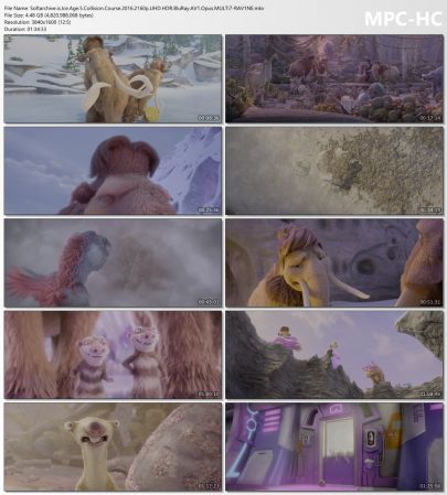 Ice Age 5 Collision Course 2016 2160p UHD HDR BluRay AV1 Opus MULTi7-RAV1NE