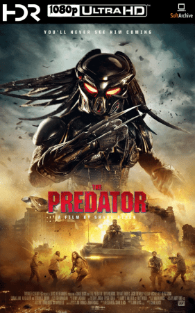 The Predator 2018 1080p BDRip 10bit HDR x265 AC3-Webhiker