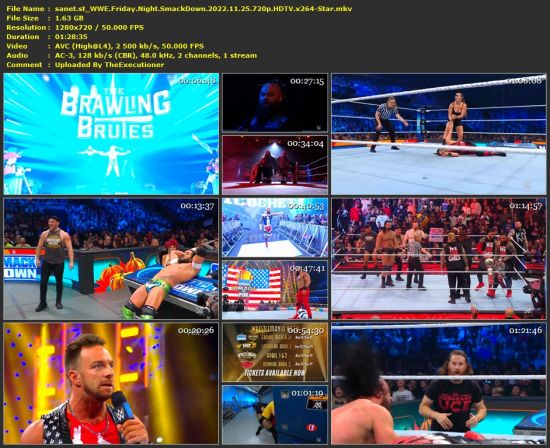 WWE Friday Night SmackDown 2022.11.25 720p HDTV x264-Star