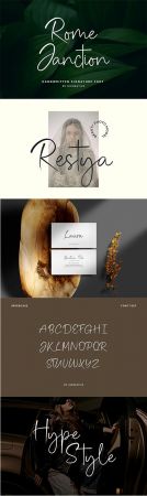 Rome Janction Handwritten Signature Font