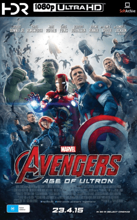 Avengers Age of Ultron 2015 1080p BDRip 10bit HDR x265 AC3-Webhiker