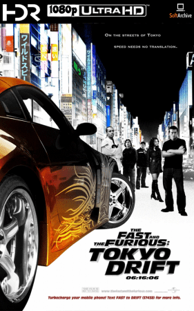 The Fast and the Furious Tokyo Drift 2006 1080p BDRip 10bit HDR x265 AC3-Webhiker