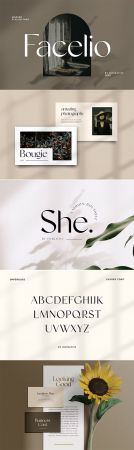 Facelio Modern Stylish Sans Serif Font
