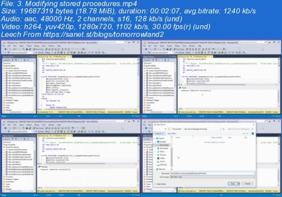 Microsoft SQL Stored Procedures for beginners