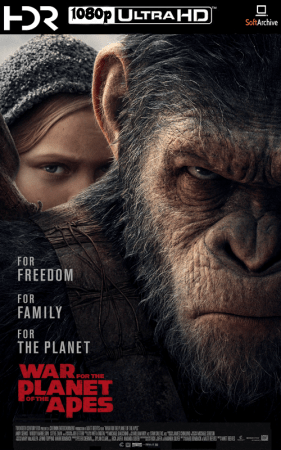 War for the Planet of the Apes 2017 1080p BDRip 10bit HDR x265 AC3-Webhiker