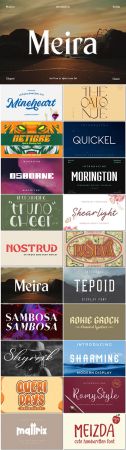 20 fonts exclusive collection for creativity and design vol 2