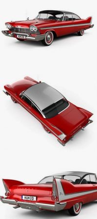 Plymouth Fury coupe Christine 1958