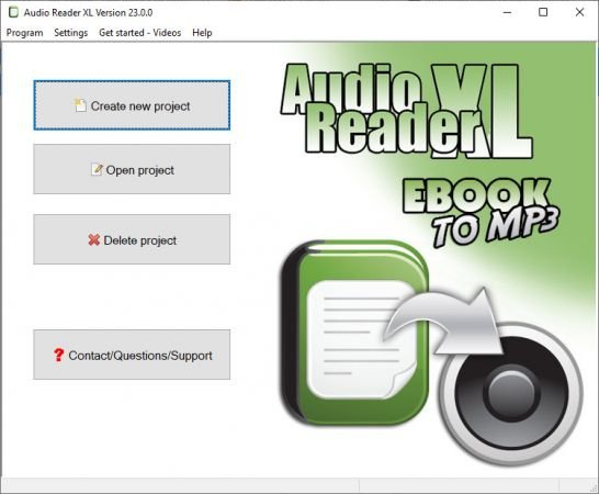 Audio Reader XL 23.0.0