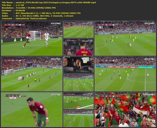 FIFA World Cup 2022 Portugal vs Urugay HDTV x264-NOGRP