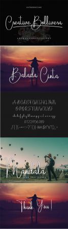 Creative Bollivera Fonts