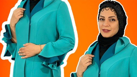 How To Sew Coat With Volume-Added Collar And Fashion Sleeves