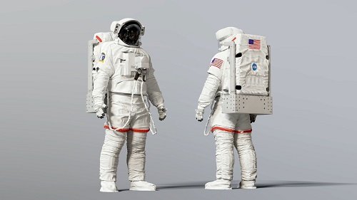 SPACESUIT NASA EMU SAFER 3D model