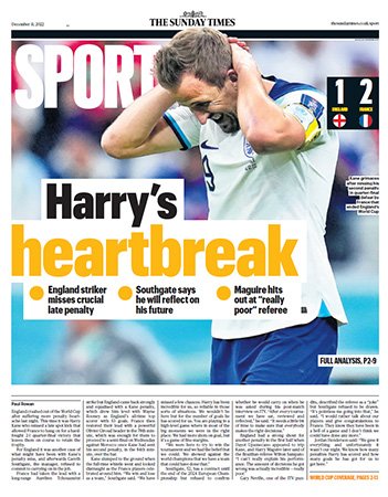 The Sunday Times Sport - December 11, 2022